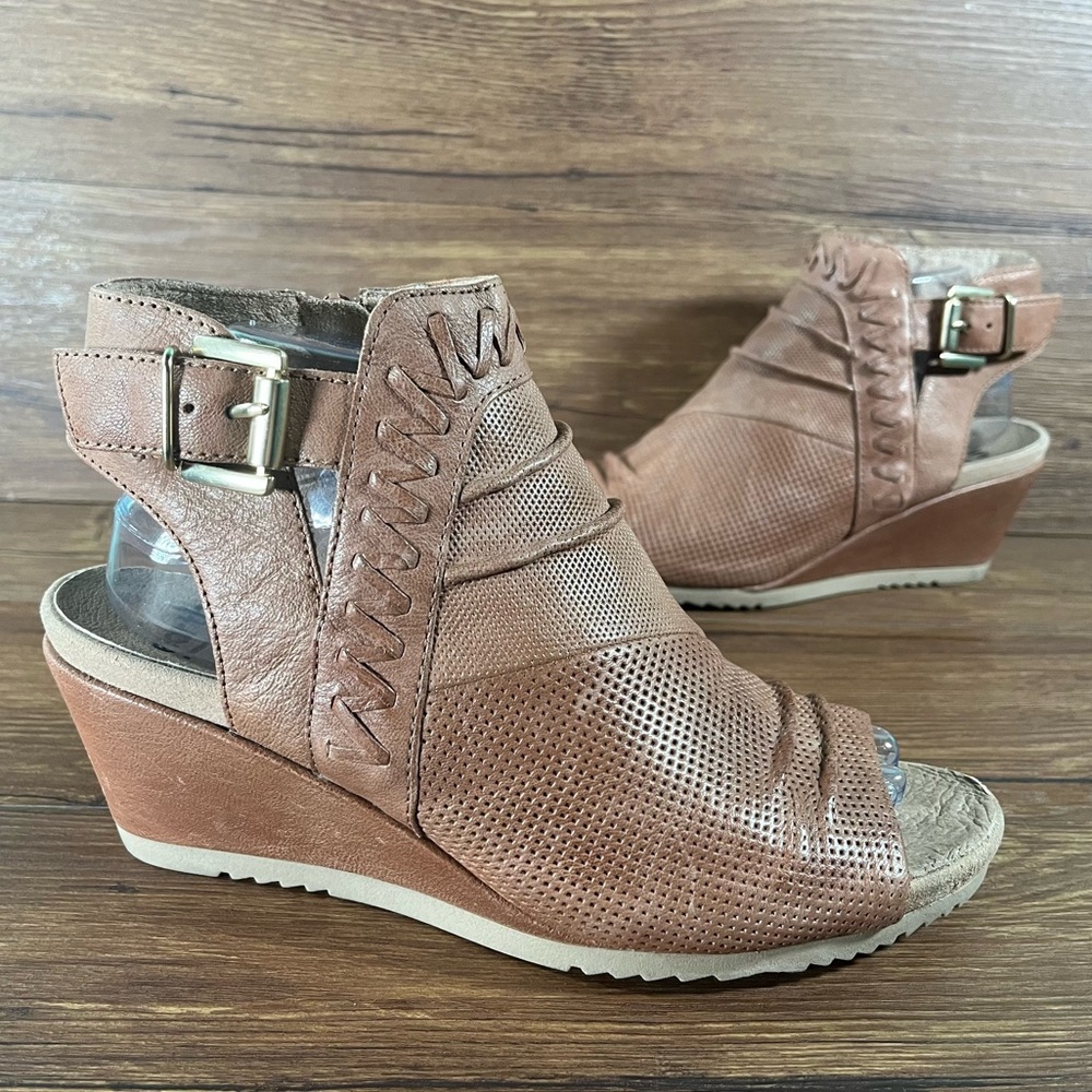 EARTH “Attalea Bonaire” Slingback‎ Wedge Sandals Women’s Size 9 Shoes